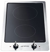 Smeg Ceramic Hobs Exclusive Studio Line Flush Fit 2 Ring Hob. 310mm.