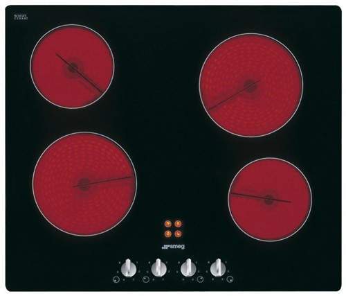 Smeg Ceramic Hobs Cucina 4 Ring Ceramic Hob. 60cm.