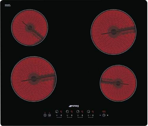 Smeg Ceramic Hobs Cucina 4 Ring Ceramic Hob With Touch Controls. 60cm.