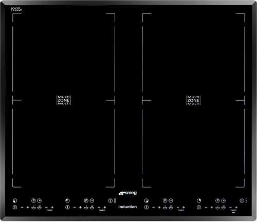 Smeg Induction Hobs 4 Zone Induction Hob With Angled Edge. 60cm.