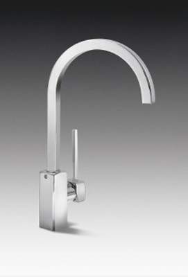 Smeg Taps Ukparma Kitchen Tap With Single Lever (Chrome).