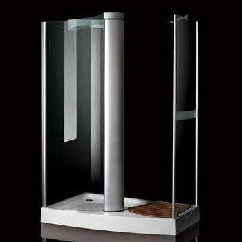Hydra Complete Walk In Shower Enclosure Set. 1400x950mm (Right Hand).