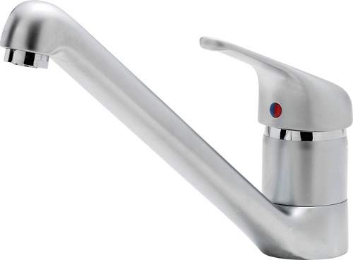 Tre Mercati Kitchen Modena Dual Flow Kitchen Tap (Satin Chrome).