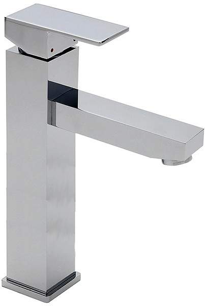 Tre Mercati Edge Extended Mono Basin Mixer Tap (Chrome).