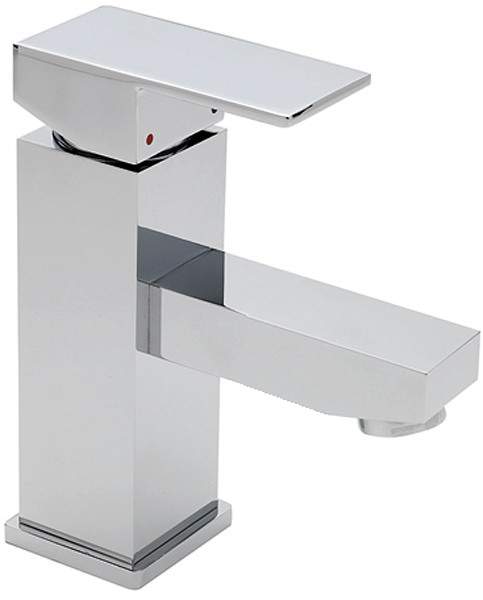 Tre Mercati Edge Mini Basin Mixer Tap With Pop Up Waste (Short Spout).