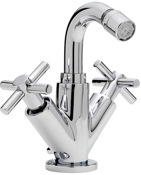 Tre Mercati Erin Bidet Mixer Tap With Pop Up Waste (Chrome).