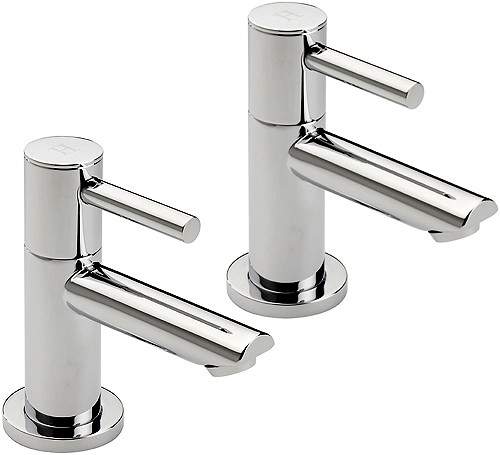 Tre Mercati Poppy Basin Taps (Chrome).