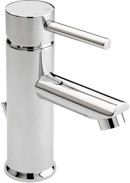 Tre Mercati Poppy Mono Basin Mixer Tap With Pop Up Waste (Chrome).