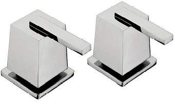 Tre Mercati Mr Darcy Pair Of 3/4" Side Valves (Chrome).