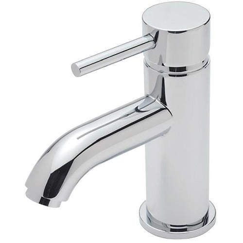 Tre Mercati Milan Basin Mixer Tap With Click Clack Waste (Chrome).