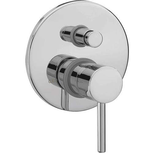 Tre Mercati Milan Concealed Shower Valve With Diverter (Chrome).