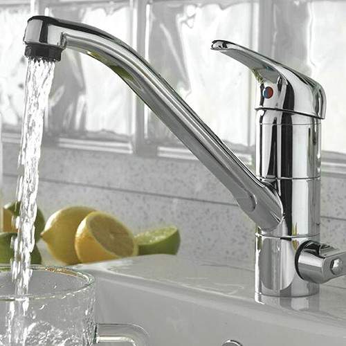 Tre Mercati Kitchen Technic Kitchen Tap With Built In Filter (Chrome).