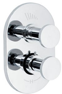 Ultra Reno Twin concealed thermostatic shower valve