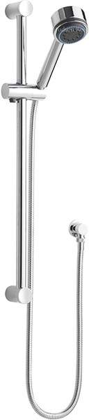 Component Slide Rail Kit With Multi Function Shower Handset & Hose (Chrome).