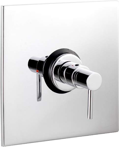 Ultra Pixi Lever 1/2" Concealed Thermostatic Sequential Shower Valve.