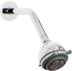 Component Luxury multi function modern fixed shower head and arm