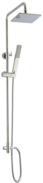 Hudson Reed Showers Pro II Rigid Riser Kit With Diverter (Chrome).