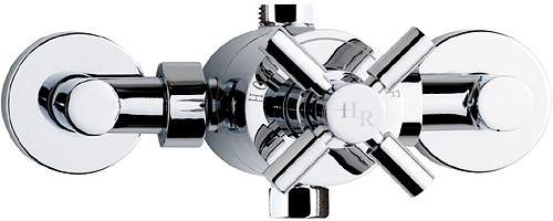 Hudson Reed Tec Sequential thermostatic valve with X head