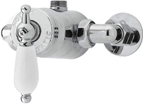 Nuie Beaumont 1/2" Exposed Thermostatic Sequential Shower Valve.
