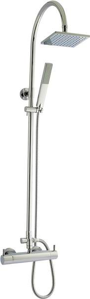 Hudson Reed Bar Shower Thermostatic Bar Shower Valve & Vitality Riser Set.