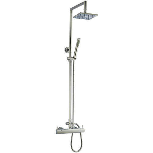 Hudson Reed Bar Shower Thermostatic Bar Shower Valve & Tiamo Riser Set.