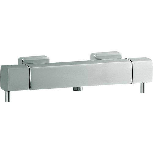 Hudson Reed Bar Shower Quadro Thermostatic Bar Valve (Bottom Outlet).