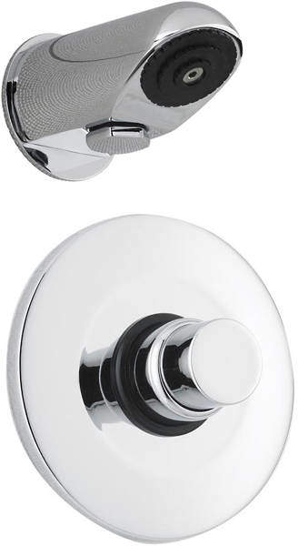 Ultra Showers Concealed Non-Concussive Shower Valve & Anti-Vandal Head.