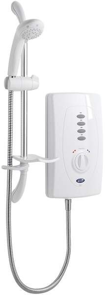 Ultra Electric Showers Chic Slimline 650 10.5kW in white