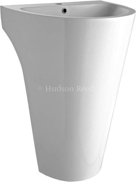 Hudson Reed Basins Lavish One Piece Basin & Pedestal. 610x510x850mm.