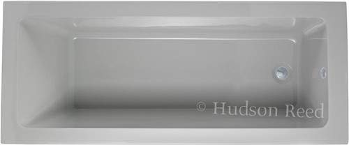 Hudson Reed Baths Single Ended Acrylic Bath. 1700x700mm.