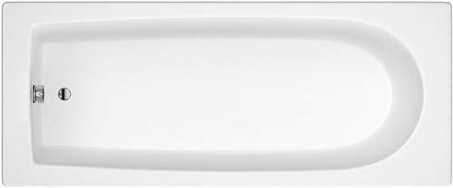 Ultra Baths Shore Single Ended Eternalite Acrylic Bath. 700x1500mm.