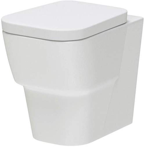 Premier Ceramics Back to Wall Toilet Pan & Seat (BTW).
