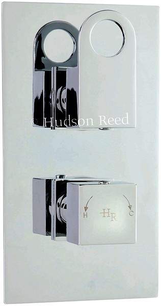 Hudson Reed Deco 3/4" Twin Thermostatic Shower Valve With Diverter.
