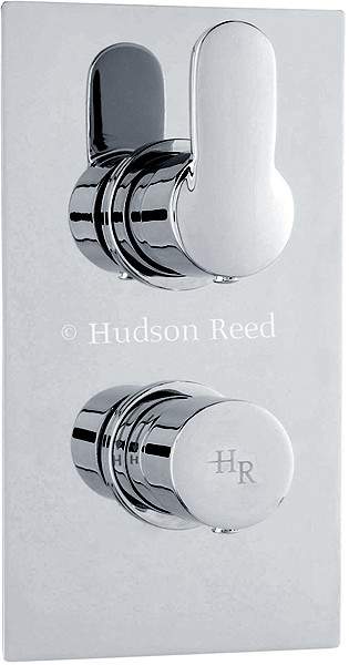 Hudson Reed Dias 3/4" Twin Thermostatic Shower Valve With Diverter.