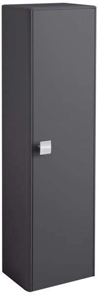 HR Sarenna Wall Hung Tall Storage Unit (350mm, Graphite).