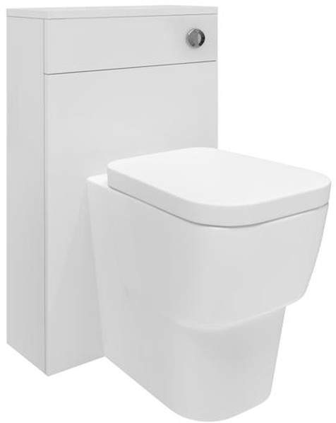 Hudson Reed Memoir 500mm Back To Wall WC Unit (White).