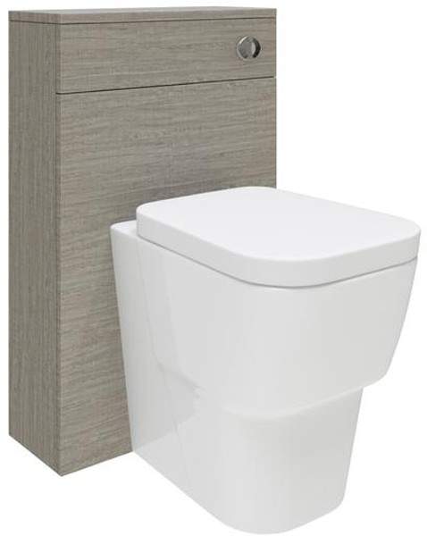 Hudson Reed Memoir 500mm Back To Wall WC Unit (Blonde Oak).