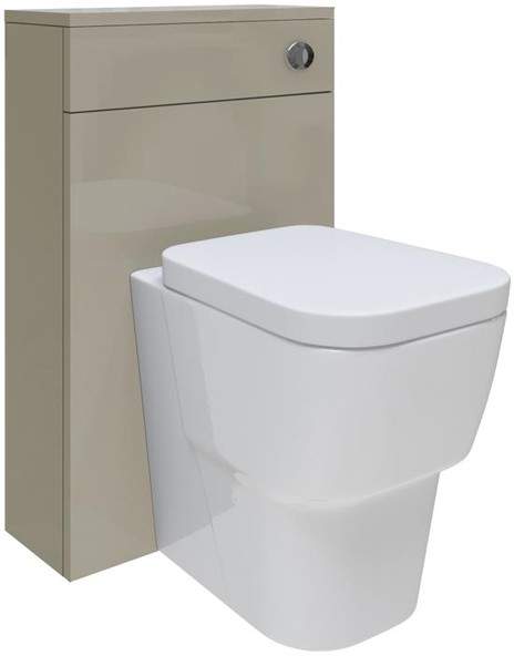 Hudson Reed Memoir 500mm Back To Wall WC Unit (Cashmere).