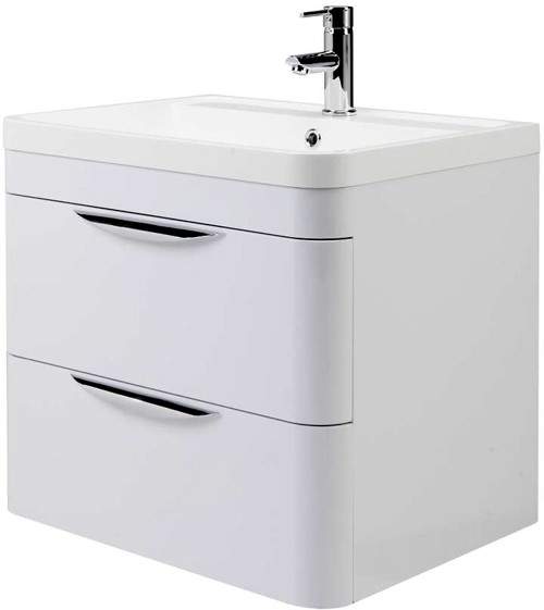 Nuie Parade Wall Mounted Vanity Unit With Drawers & Basin 600x500.