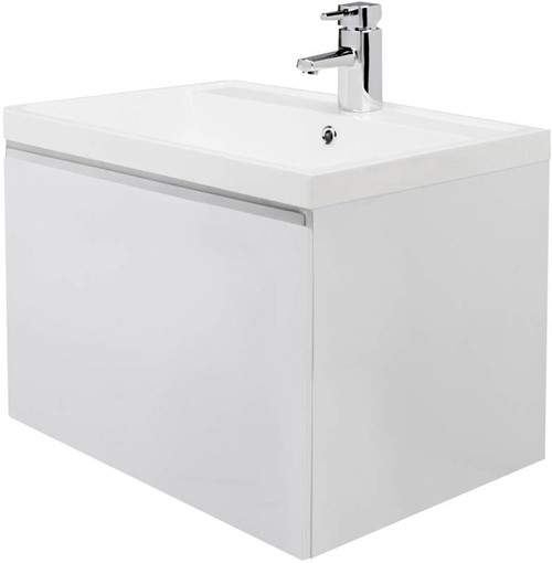 Premier Tribute Wall Mounted Vanity Unit With Drawer & Basin 600x400.
