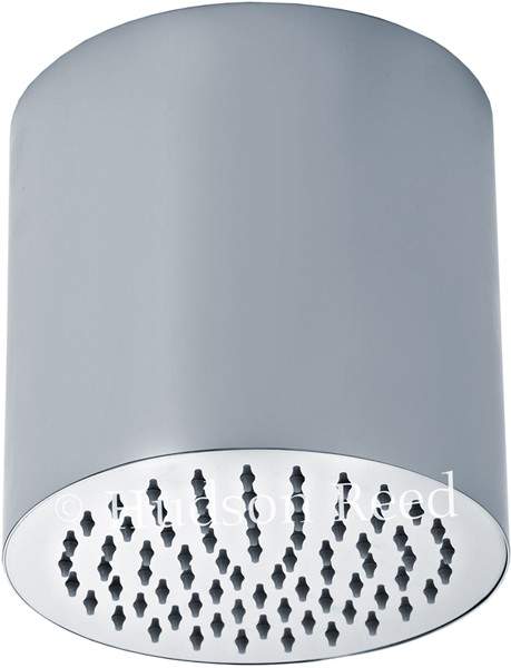 Component Round Shower Head (Stainless Steel). 200D x 200H mm.
