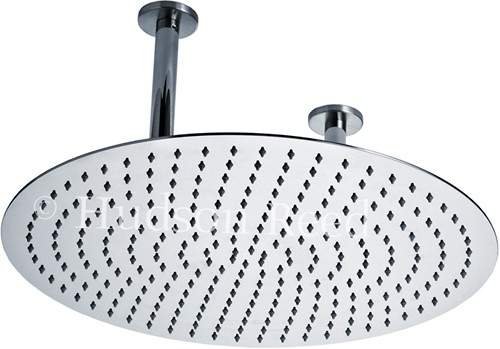 Component Round Shower Head (Stainless Steel). 500mm.