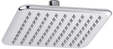 Hudson Reed Showers Square Fixed Shower Head (200x200mm).