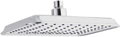 Premier Showers Rectangular Shower Head (180x250mm, Chrome).