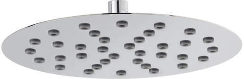 Hudson Reed Showers Round Shower Head (Chrome, 300mm).