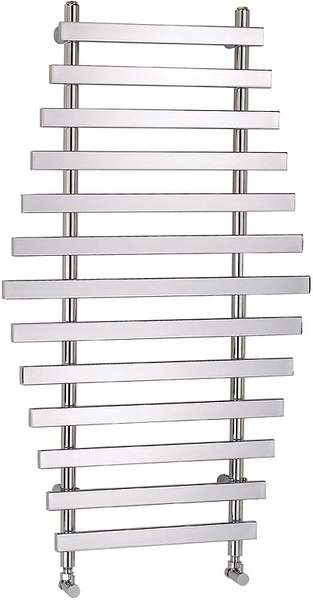 Hudson Reed Radiators Tate Radiator (Chrome). 700x1200mm. 1517 BTU.