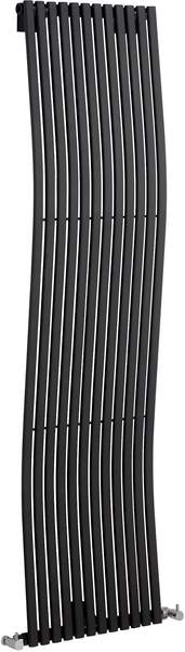 HR Designer Anthracite Pajero wave radiator. Size 1800 x 460mm. 4296 BTU.
