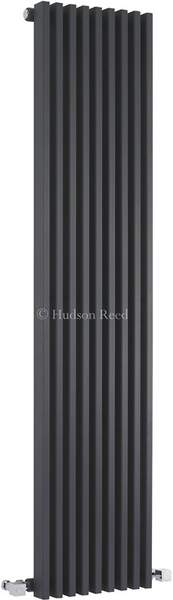 Hudson Reed Radiators Parallel Designer Radiator (Anthracite). 342x1500mm.