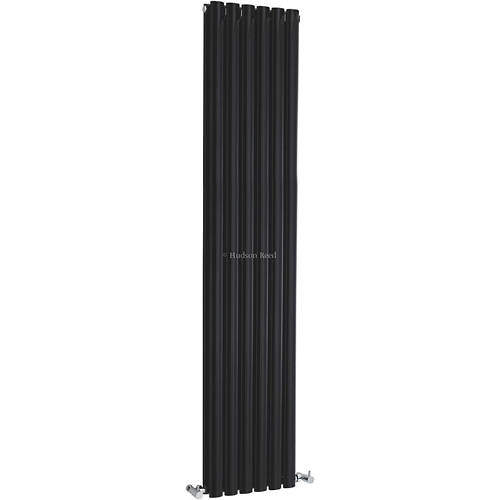 Hudson Reed Radiators Revive Radiator (Black). 354x1800mm. 4609 BTU.