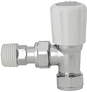 Towel Rails Angled Radiator Valves (pair)